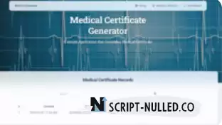 Medical Certificate Generator