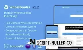 WhoisBooks v1.2 NULLED | Whois Verification Script