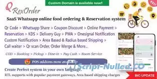 QrexOrder v3.1.1 - SaaS Restaurants / QR Menu / WhatsApp Online ordering / Reservation system - nulled