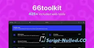 66toolkit v14.0.0 - Ultimate Web Tools System (SAAS) - nulled