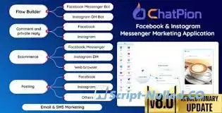 ChatPion v8.5 - Facebook & Instagram Chatbot - nulled