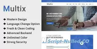 Multix v3.0 - Multipurpose Website CMS with Codeigniter