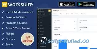 WORKSUITE v5.2.7 - HR, CRM and Project Management - nulled