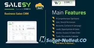 Salesy SaaS v3.8 - Business Sales CRM - nulled