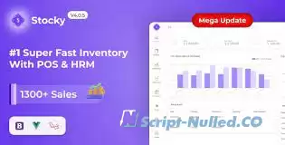 Stocky v4.0.5 - POS with Inventory Management & HRM