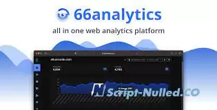 66Analytics v19.0.0 - Easy, friendly & privacy-focused web analytics - nulled