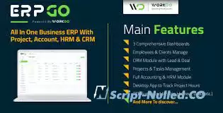 ERPGo SaaS v3.9 - All In One Business ERP With Project, Account, HRM & CRM - nulled