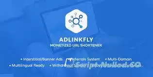 AdLinkFly v6.6.1 - Monetized URL Shortener - nulled