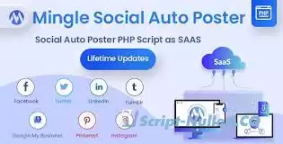 Mingle SAAS v4.2.2 - Social Auto Poster & Scheduler PHP Script