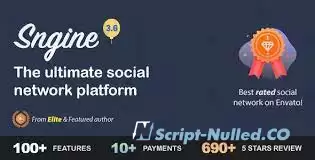 Sngine v3.7 - The Ultimate PHP Social Network Platform - nulled