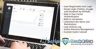 Vanguard v7.0.0 - Advanced PHP Login and User Management
