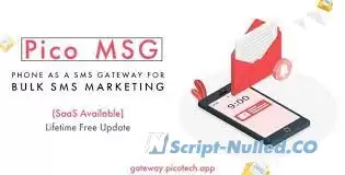 PicoMSG v1.4.2 - Phone As an SMS Gateway For Bulk SMS Marketing - nulled