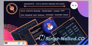 CredCrypto v1.0 - HYIP Investment and Trading Script - nulled