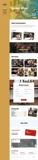 Barber Shop Template