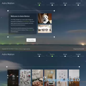 Astro Motion Template