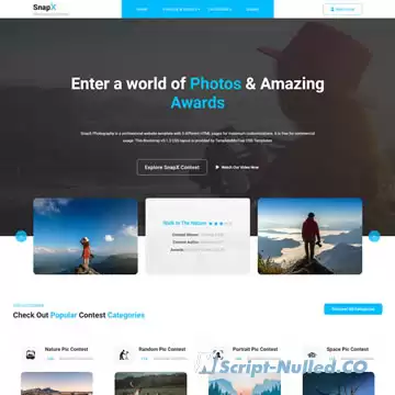 Snapx Photography Template