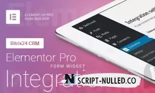 Elementor Pro Form Widget - Bitrix24 CRM v1.19.0 NULLED