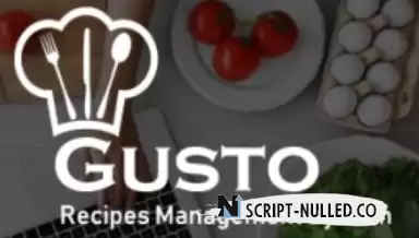 Gusto 3.5 - recipe management system