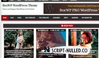 BoxWP WordPress Theme