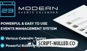 Modern Events Calendar Pro v7.6.0