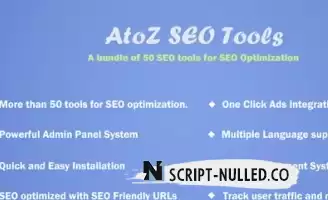 AtoZ SEO Tools v3.3 NULLED