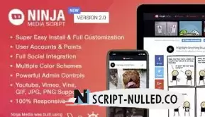 Ninja Media Script is a script for creating a website with viral news