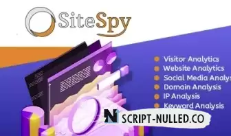 SiteSpy 7.2 NULLED - visitor analytics and SEO tools