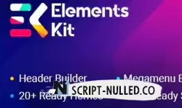 ElementsKit v3.6. 3 NULLED add-on for Elementor