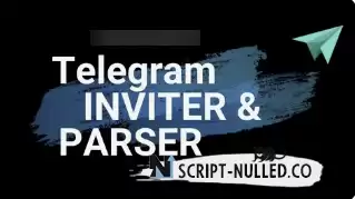 The script of the parser,spammer, inviter for telegrams