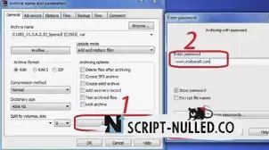 Script for selecting passwords for archives .rar,zip