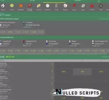 Sportbook 365 betting script